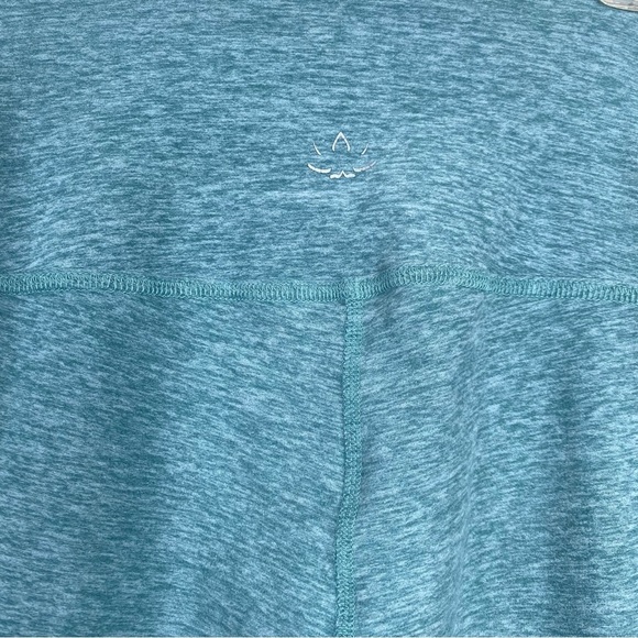 Beyond Yoga All The Filament High Waisted Legging S Sky Blue Yoga Barre Pilates - Picture 5 of 11